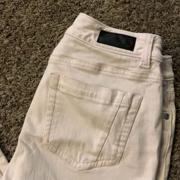 Dh3 Mia 8x30 Off White Woman's Skinny Jeans - Picture 3 of 5